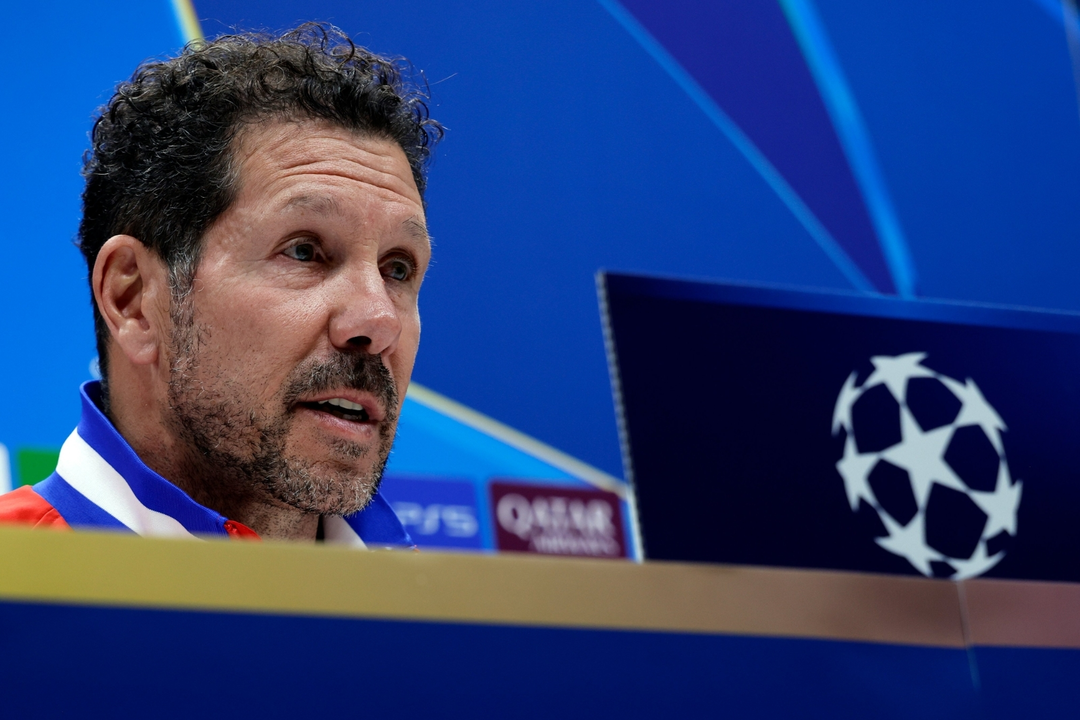 Simeone habl&oacute; en la previa del partido ante el Tottenham | Fuente: (@Atleti)