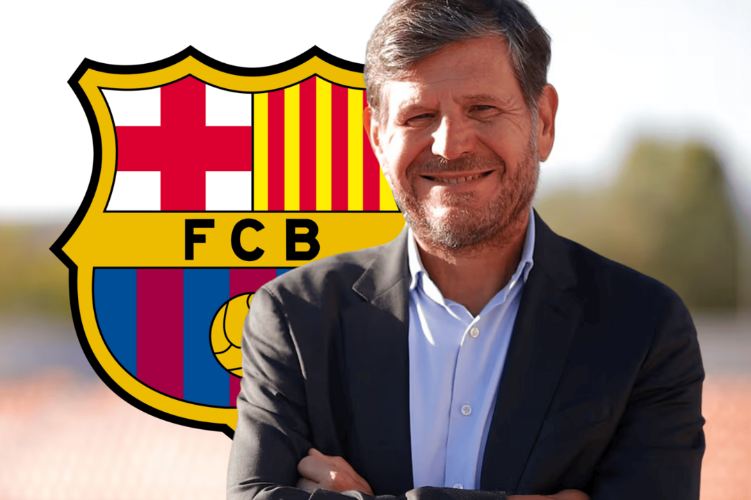 Mateu tras el Atleti - Barsa | Fuente (@Atleti, Canva)