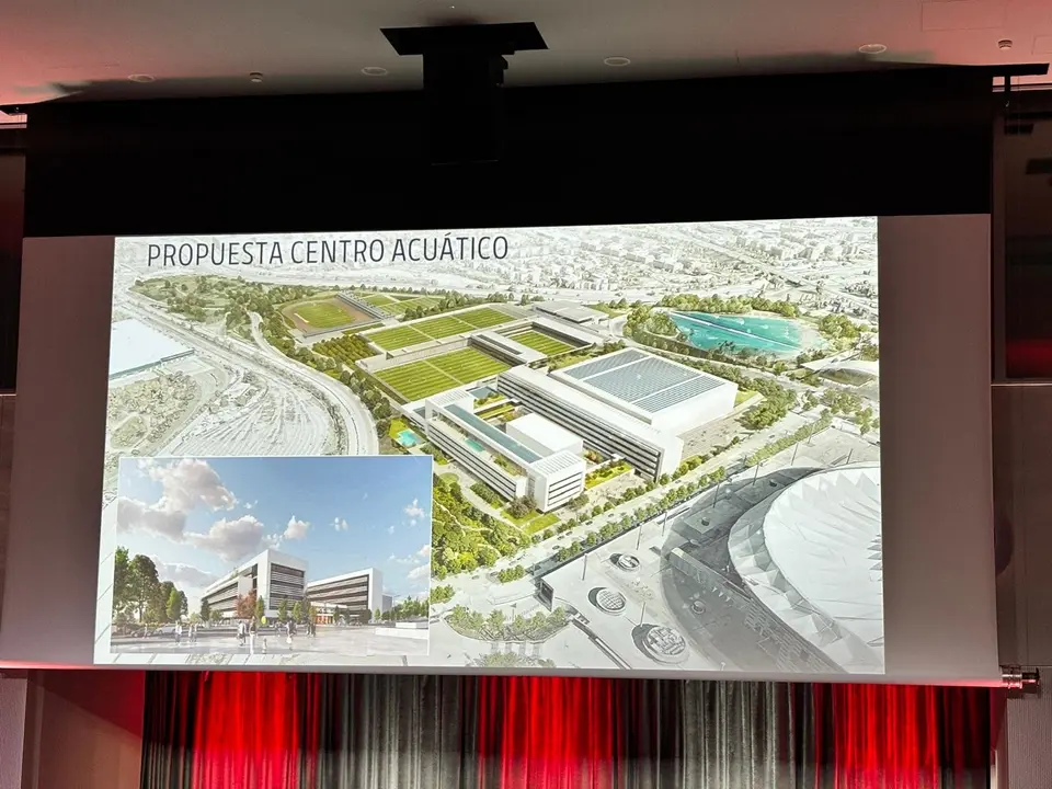 Proyecto del Atl&eacute;tico de Madrid presentado en la Reuni&oacute;n de Pe&ntilde;as | Fuente: Futbolia
