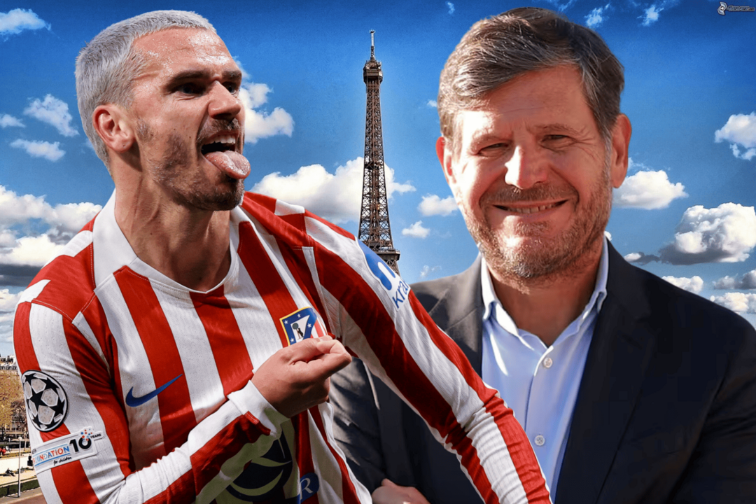 El Atl&eacute;tico busca recambio para Griezmann | Fuente (@Atleti, Canva)
