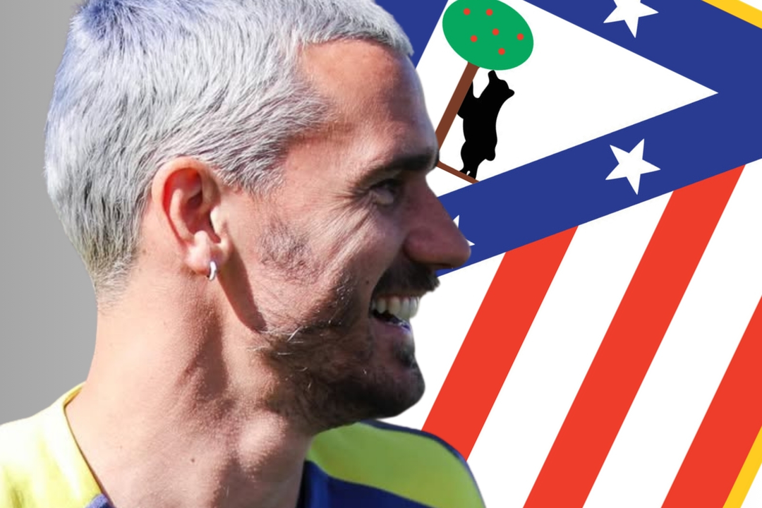 El futuro reemplazo de Griezmann | Fuente: (@Atleti y Canva)