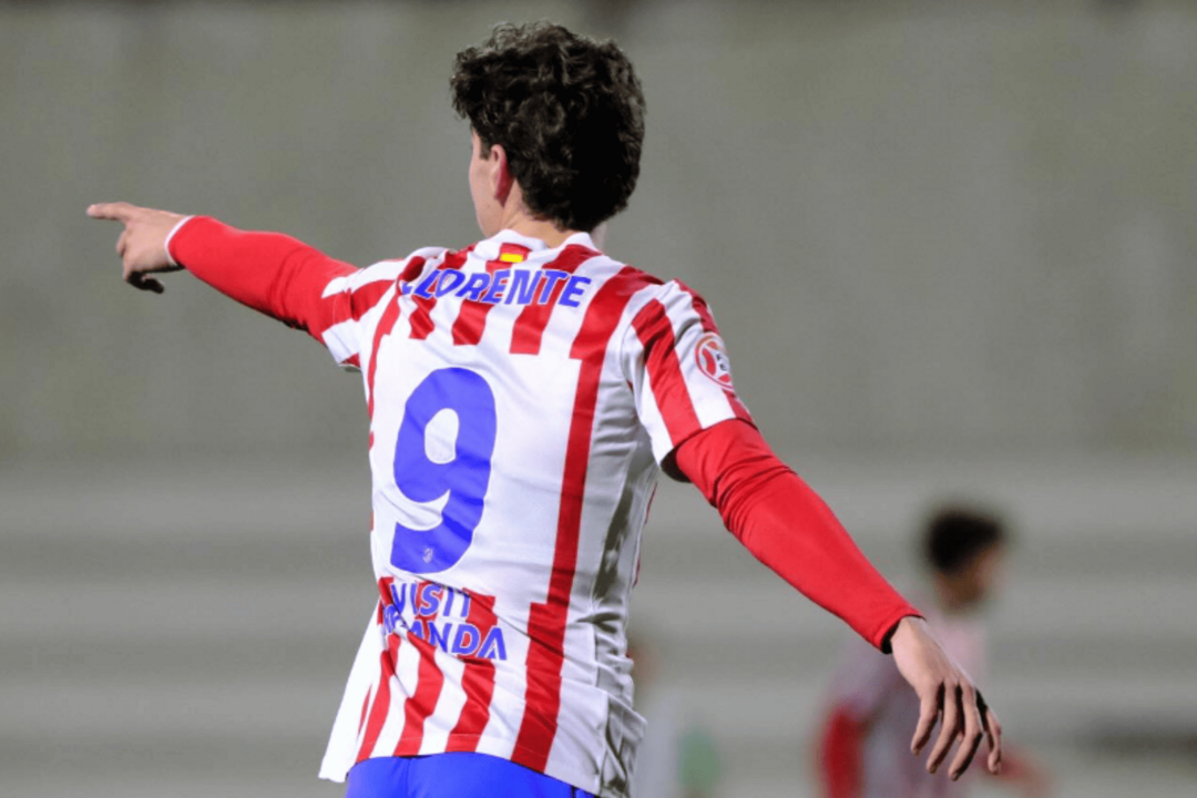 Rafa Llorente, jugador del Atl&eacute;tico Madrile&ntilde;o | Fuente (@rafallorente10)