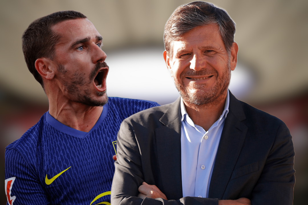 Reemplazo de Griezmann | Fuente (@Atleti y Canva)