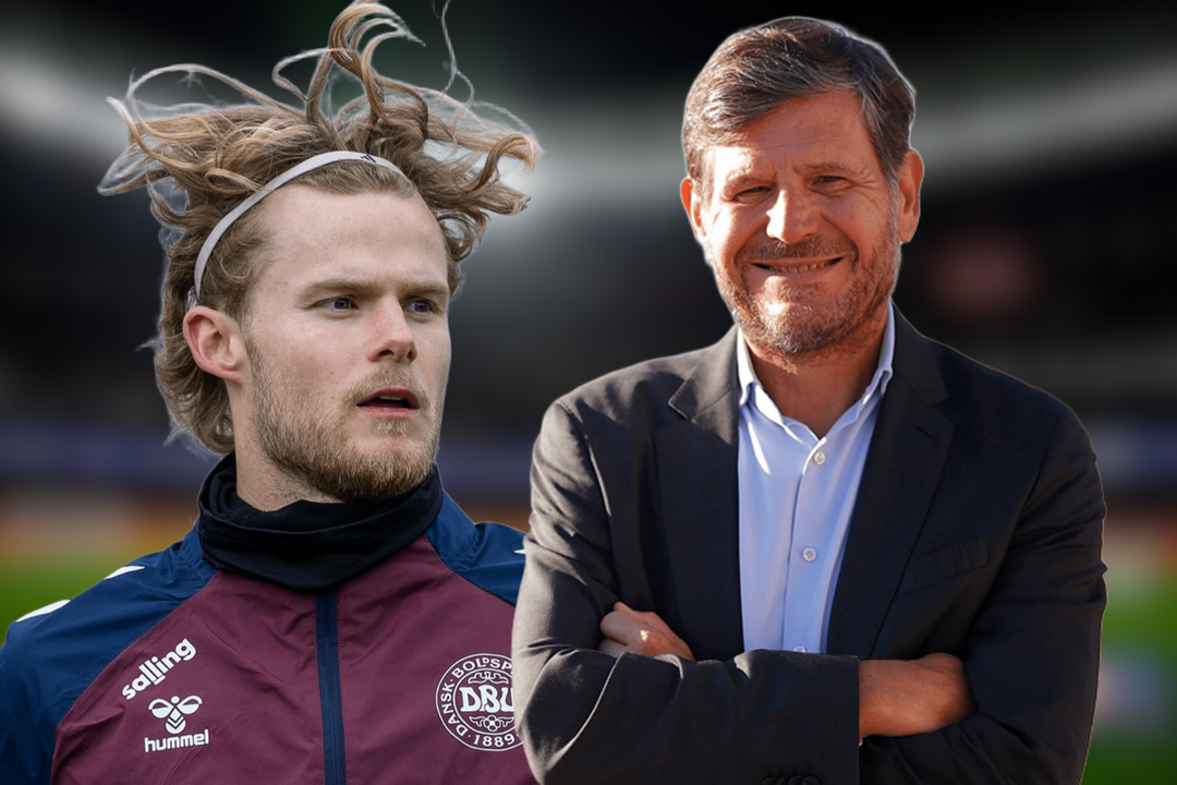 El precio de Hjulmand rondar&aacute; los 35/40 M&euro; | Fuente (@SportingCP, Atleti y CANVA)