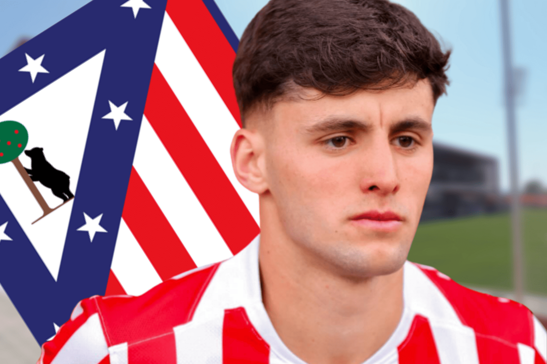Dani Mart&iacute;nez, defensa del Atl&eacute;tico Madrile&ntilde;o | Fuente (@dani5martiinez, Canva)
