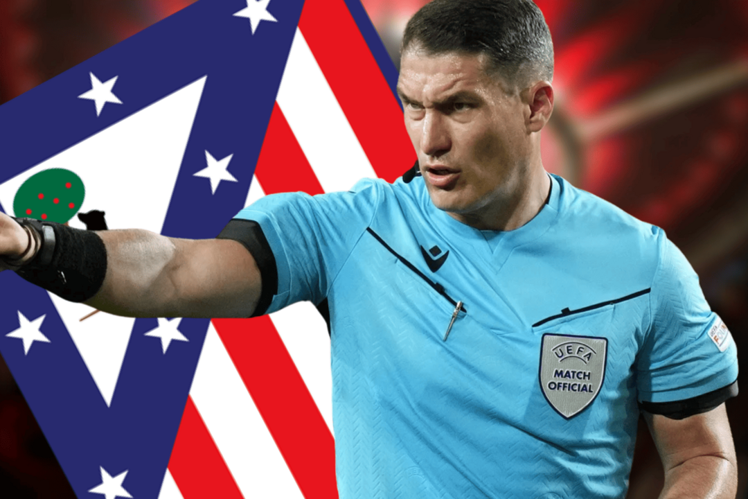 Istv&aacute;n Kov&aacute;cs ser&aacute; el &aacute;rbitro de la ida entre el Barcelona y el Atl&eacute;tico | Fuente (EFE, Canva)