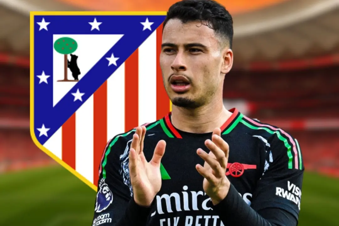 Gabriel Martinelli entra en la agenda del Atl&eacute;tico de Madrid |
 Fuente (@Arsenal, Canva)