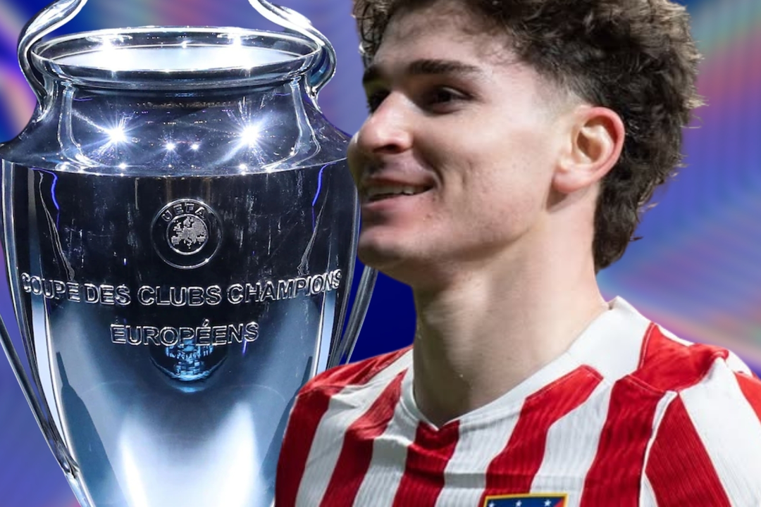 Juli&aacute;n quiere seguir con su idilio en Champions | Fuente: (@juliaanalvarez, @uefachampionsleague y Canva)