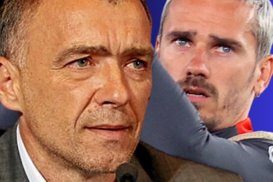 Pantic alab&oacute; a Griezmann justo antes de su marcha a la MLS | Fuente: (@Atleti y Canva)