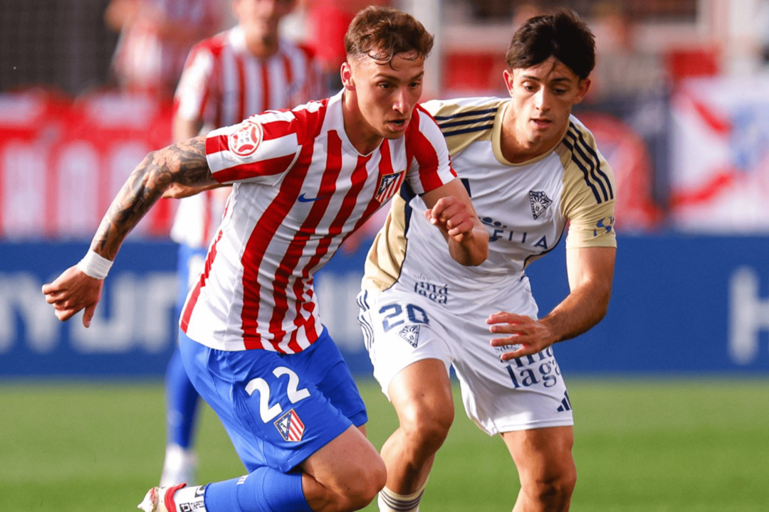 El Atl&eacute;tico Madrile&ntilde;o se llev&oacute; el duelo ante el Marbella | Fuente (@AtletiAcademia)