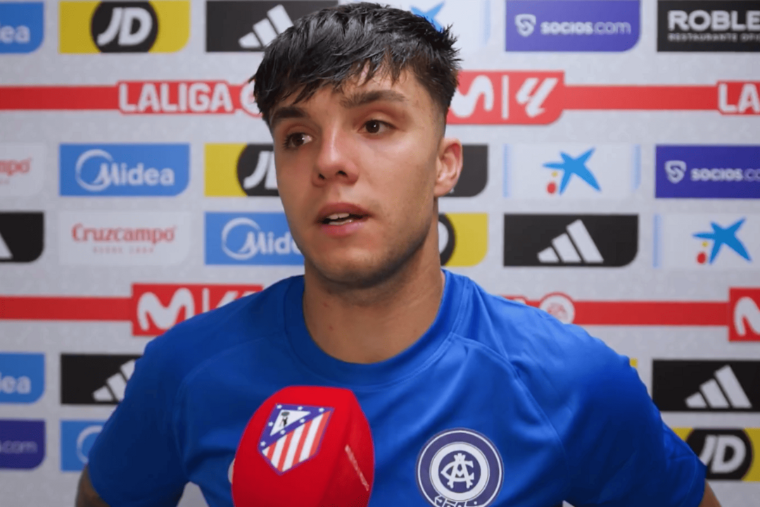 Julio D&iacute;az habl&oacute; tras el partido ante el Sevilla | Fuente (@Atleti)