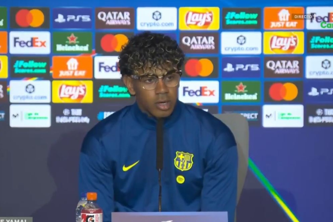 Lamine habl&oacute; para Movistar en la previa de la vuelta de Champions | Fuente: (@movistarplusdeportes)