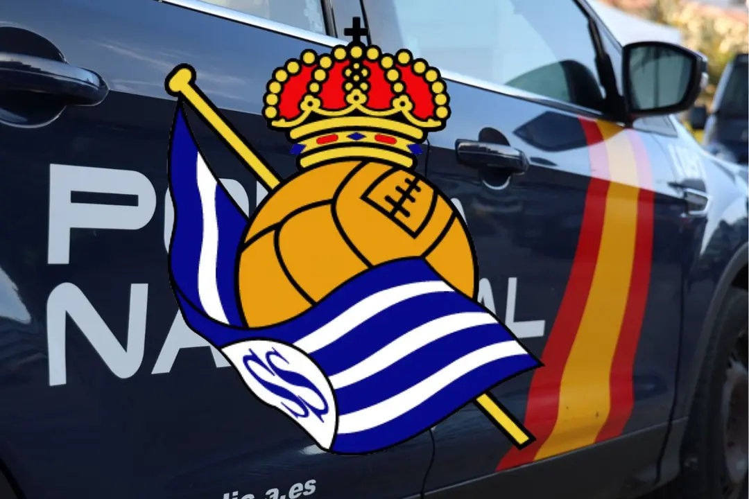 La Policia frena a los ultras de la Real Sociedad en Sevilla | Fuente: @Policia