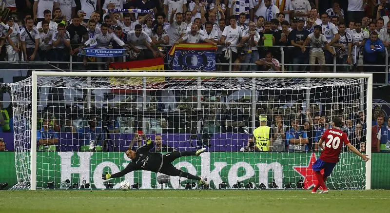 El fat&iacute;dico penal de Juanfran de 2016 | Fuente Atleti