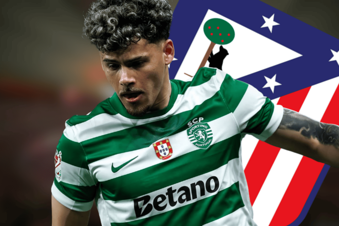 Maximiliano Ara&uacute;jo, jugador del Sporting Club de Portugal | Fuente (@maximilianoaraujo6, Canva)