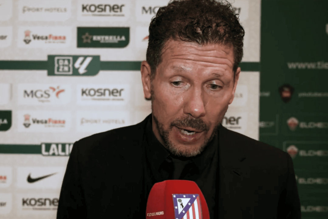Simeone seguir&aacute; al frente del Atl&eacute;tico de Madrid en la 26/27 | Fuente (@Atleti)
