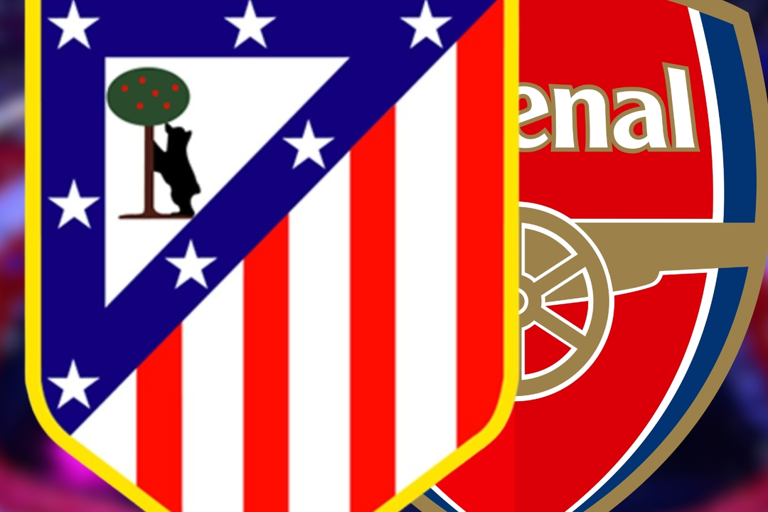 Atl&eacute;tico de Madrid-Arsenal | Fuente: (@Atleti y Canva)