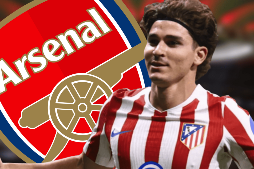 Juli&aacute;n Alvarez sigue haciendo historia con el Atl&eacute;tico | Fuente (@Atleti, Canva)