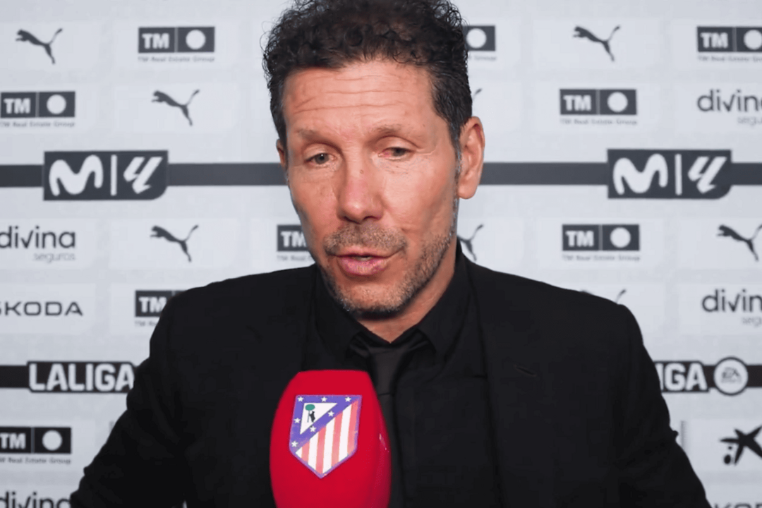 Simeone habl&oacute; sobre los canteranos | Fuente (@Atleti)