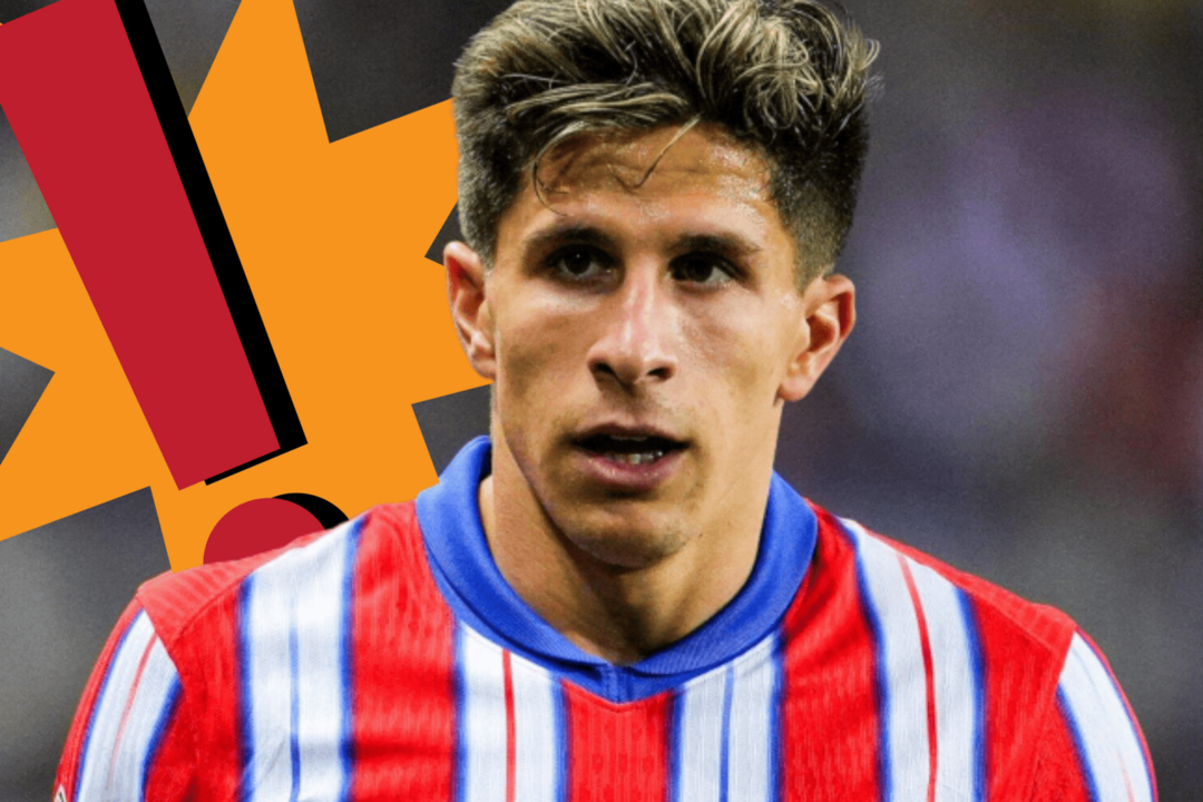 Giuliano se quej&oacute; de la acci&oacute;n del penalti no pitado | Fuente (@Atleti, Canva)
