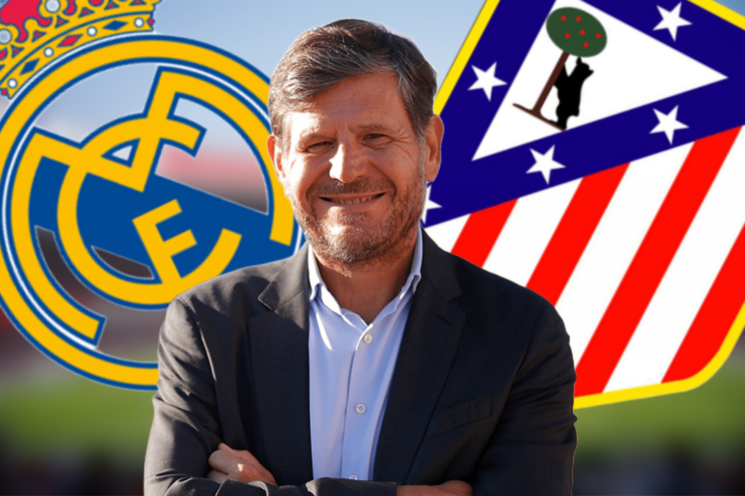 Lucha entre Atl&eacute;tico y Real Madrid | Fuente (@Atleti, @Real Madrid y CANVA)