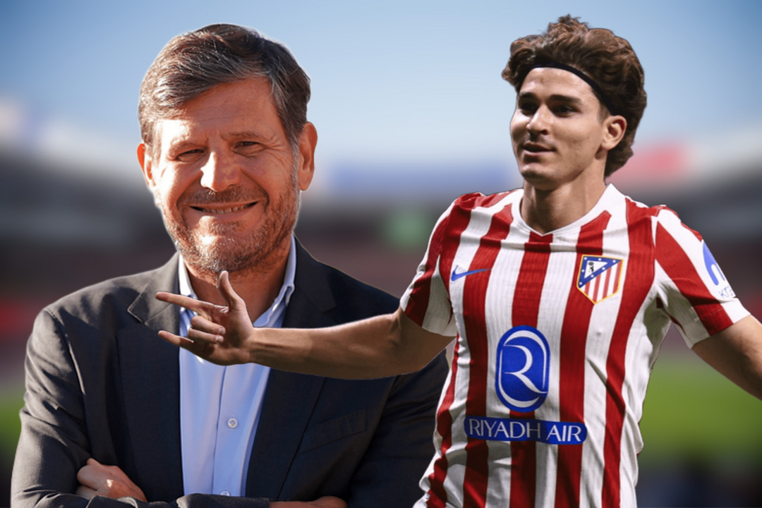 Mateu Alemany deja claro el futuro de Juli&aacute;n | Fuente (@Atleti y CANVA)