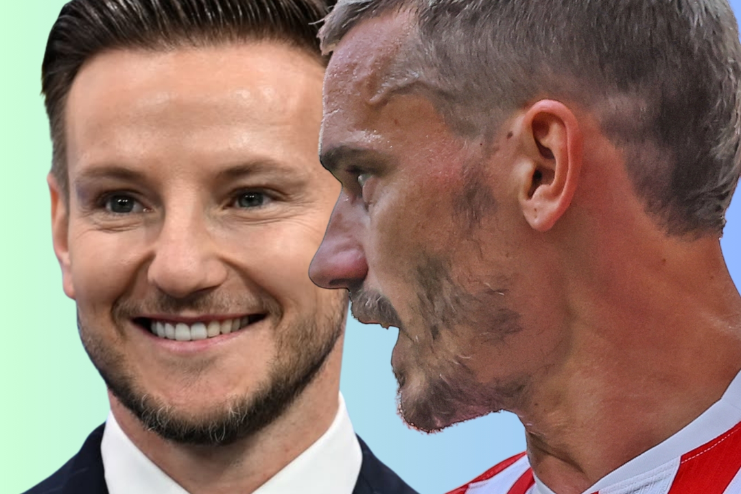 Rakitic habla sobre la carrera de Griezmann | Fuente: (@ivanrakitic, @Atleti y Canva)