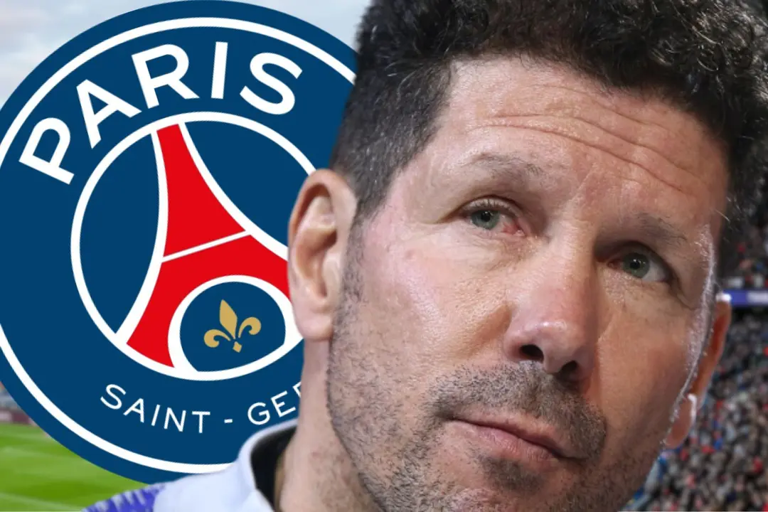 El Atl&eacute;tico pone el ojo en el PSG | Fuente (Canva, @Atleti)