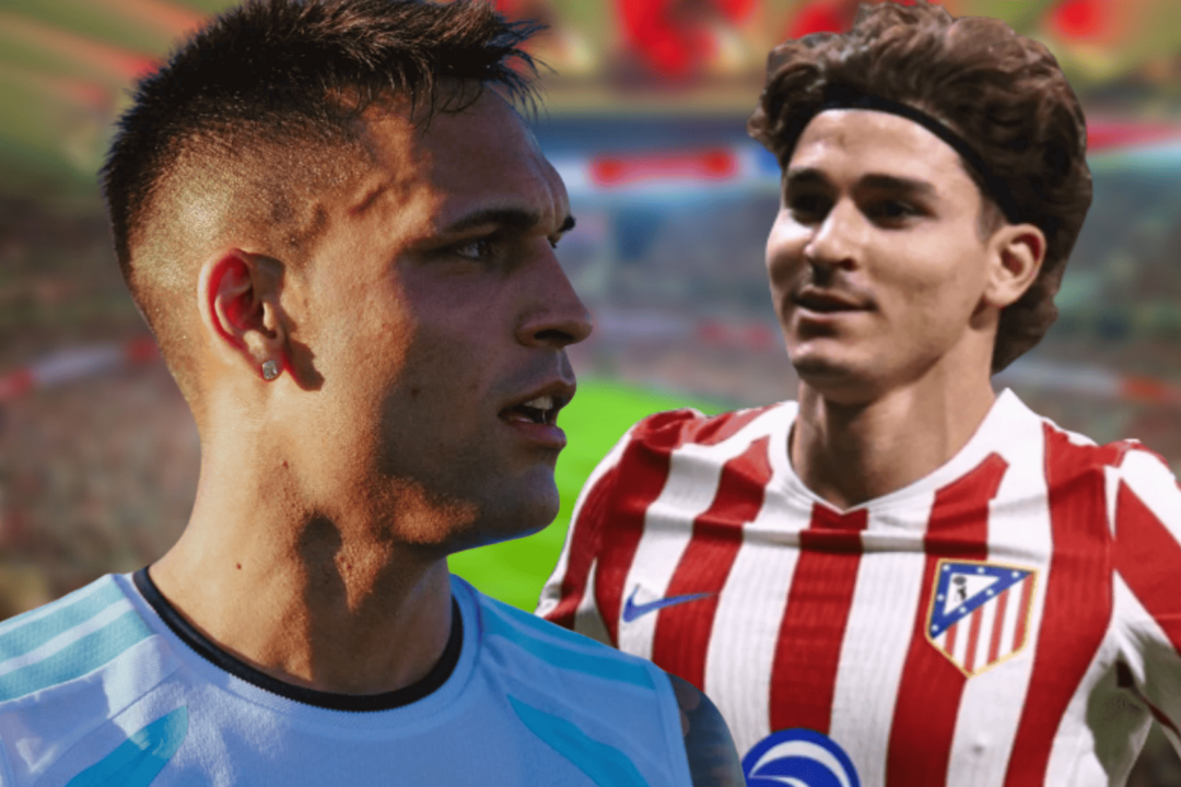 Las dudas de Scaloni para la delantera de Argentina | Fuente (@juliaanalavarez, @lautaromartinez, Canva)