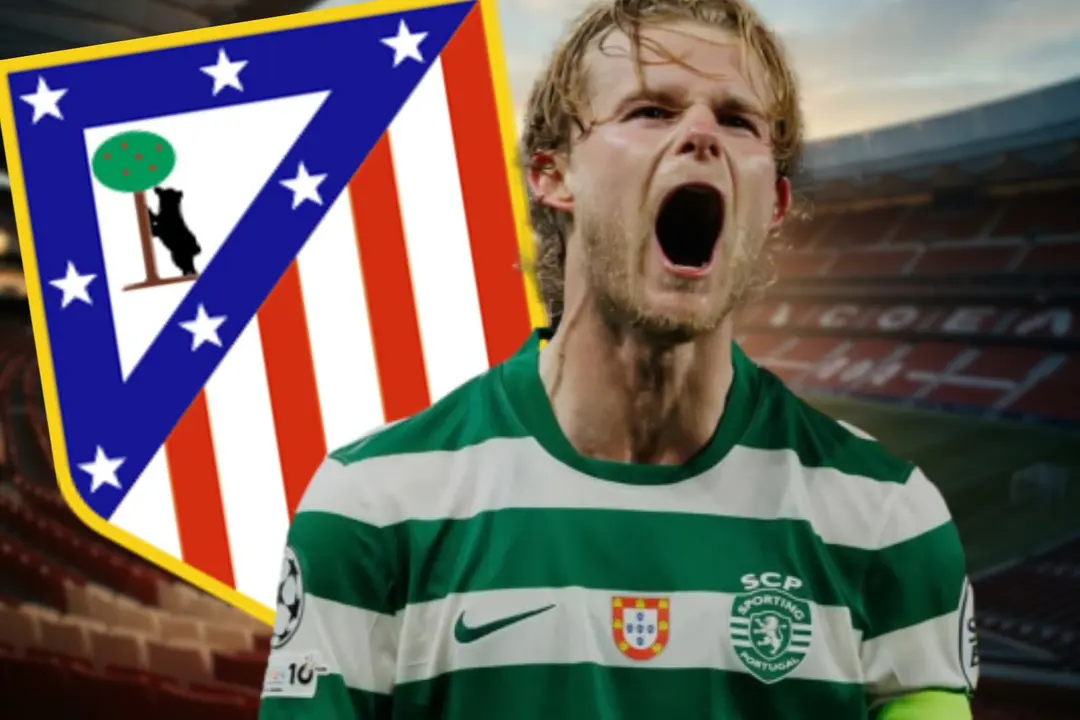 Paso adelante del Atl&eacute;tico por Hjulmand | Fuente (Canva, @mortenhjulmand)