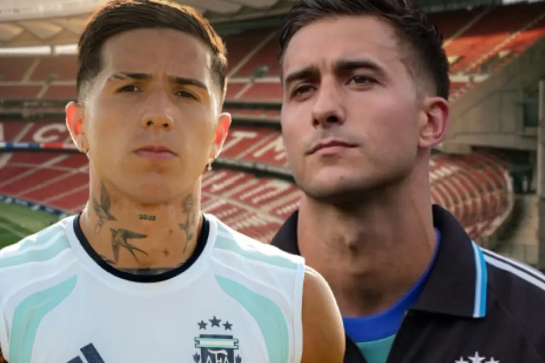 El apodo de Enzo Fern&aacute;ndez a Juan Musso | Fuente (Canva, @enzojfernandez, @juanmusso)