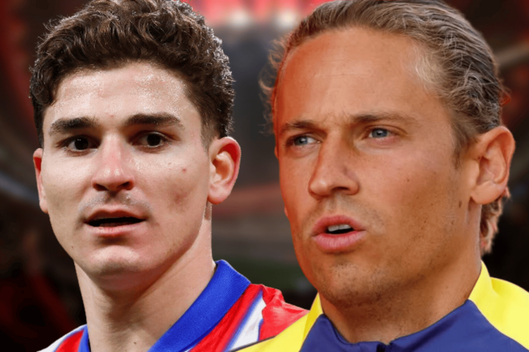 Marcos Llorente habla sobre el 'caso Juli&aacute;n Alvarez' | Fuente (@Atleti, Canva)