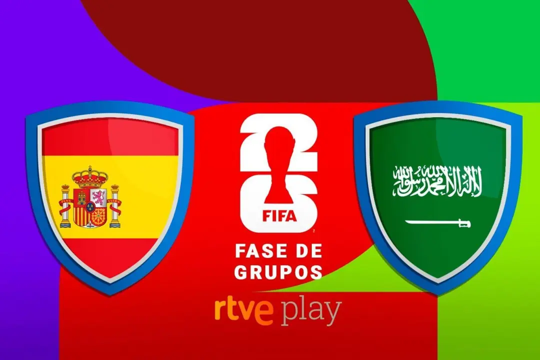 Espa&ntilde;a se medir&aacute; antes los saud&iacute;es Fuente @Rtve Canva