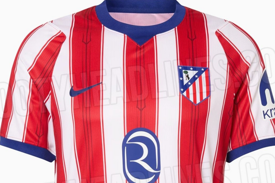 Nueva camiseta del Atl&eacute;tico de Madrid | Fuente: (@Footy_Headlines y @opaleak)
