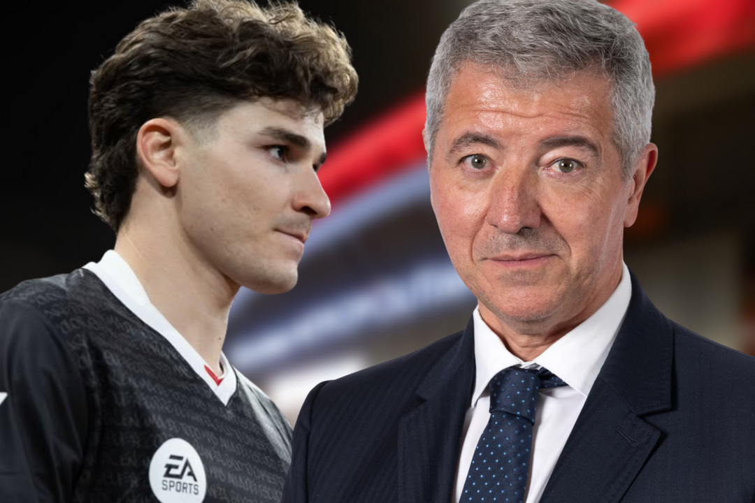 El Atl&eacute;tico rompe su silencio | Fuente (@juliaanalvarez, UEFA, Canva)