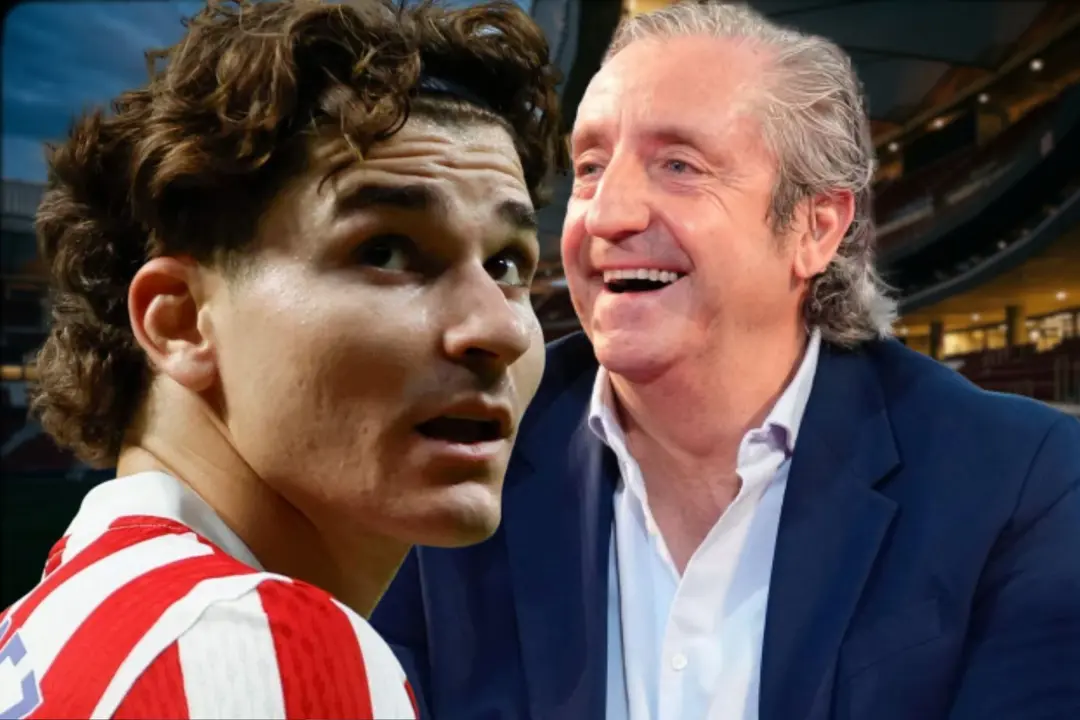 Pedrerol habla del futuro de Juli&aacute;n Alvarez | Fuente (Canva, @Atleti)