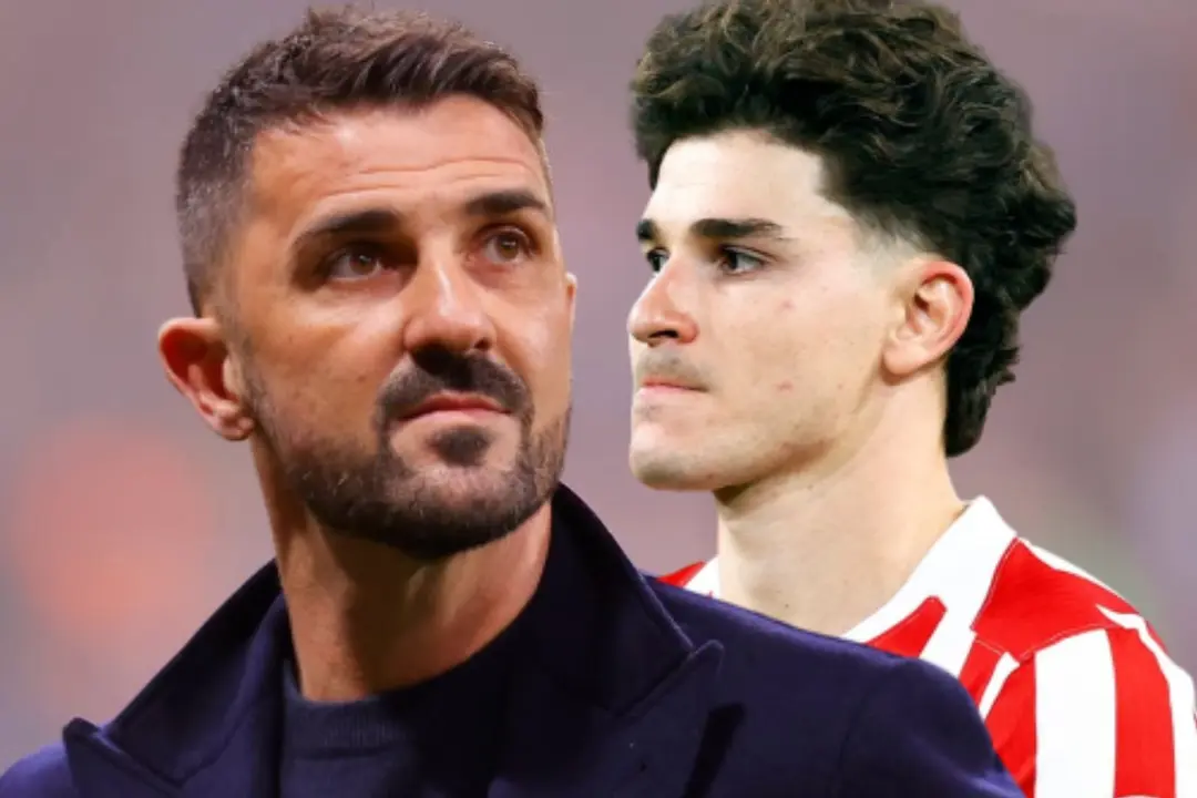 La an&eacute;cdota de David Villa en LaLiga | Fuente (Canva, @Atleti)