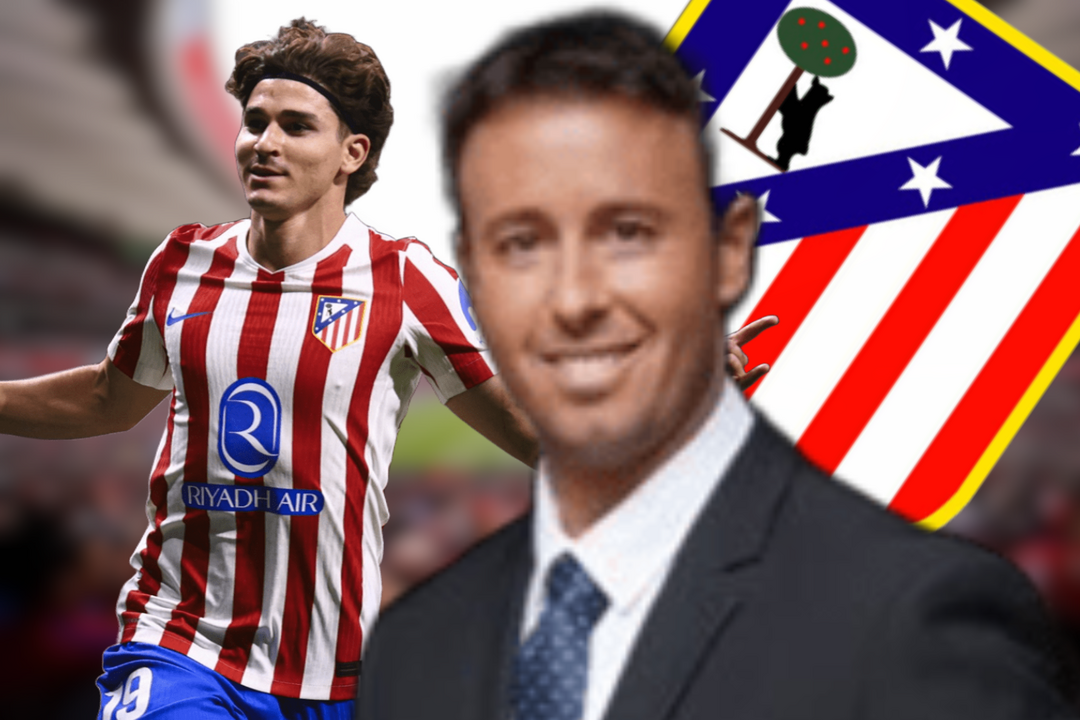 Mat&iacute;as Prats se pronuncia sobre Juli&aacute;n | Fuente (@Atleti, @Matias_Prats y Canva)