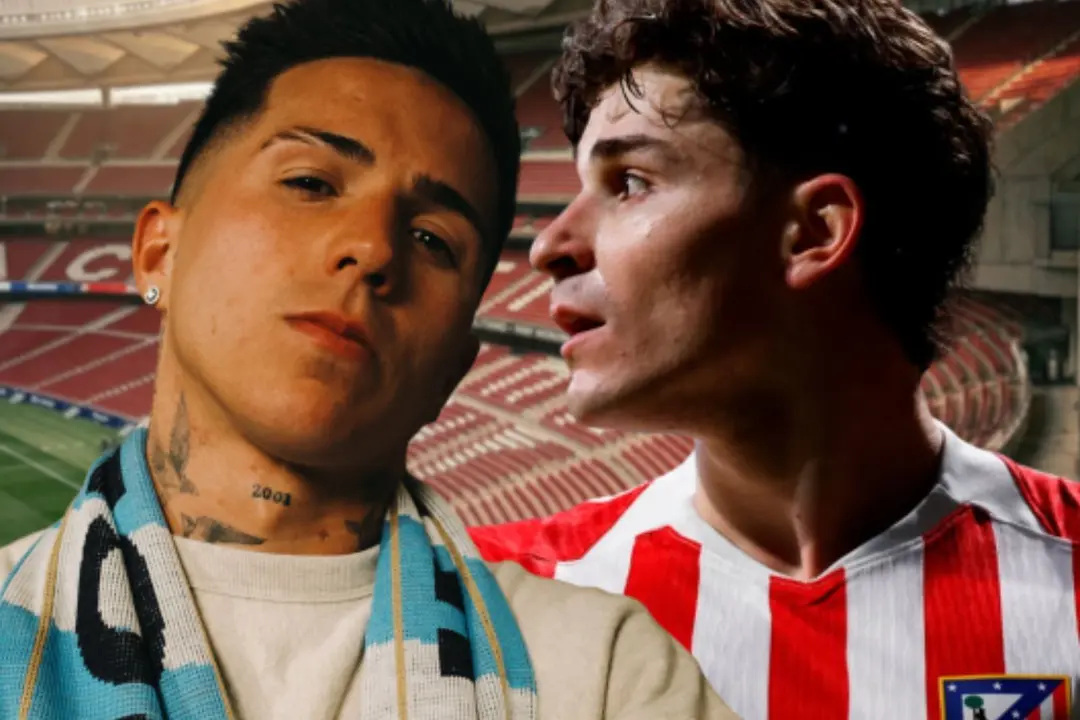 El agente de Enzo Fern&aacute;ndez apunta a Juli&aacute;n Alvarez | Fuente (Canva, @ChelseaFC, @Atleti)