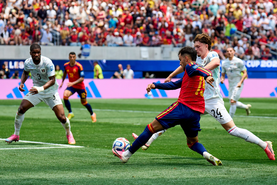 Baena otra vez decisivo fue de lo mejor de la Selecci&oacute;n | Fuente @SEFutbol