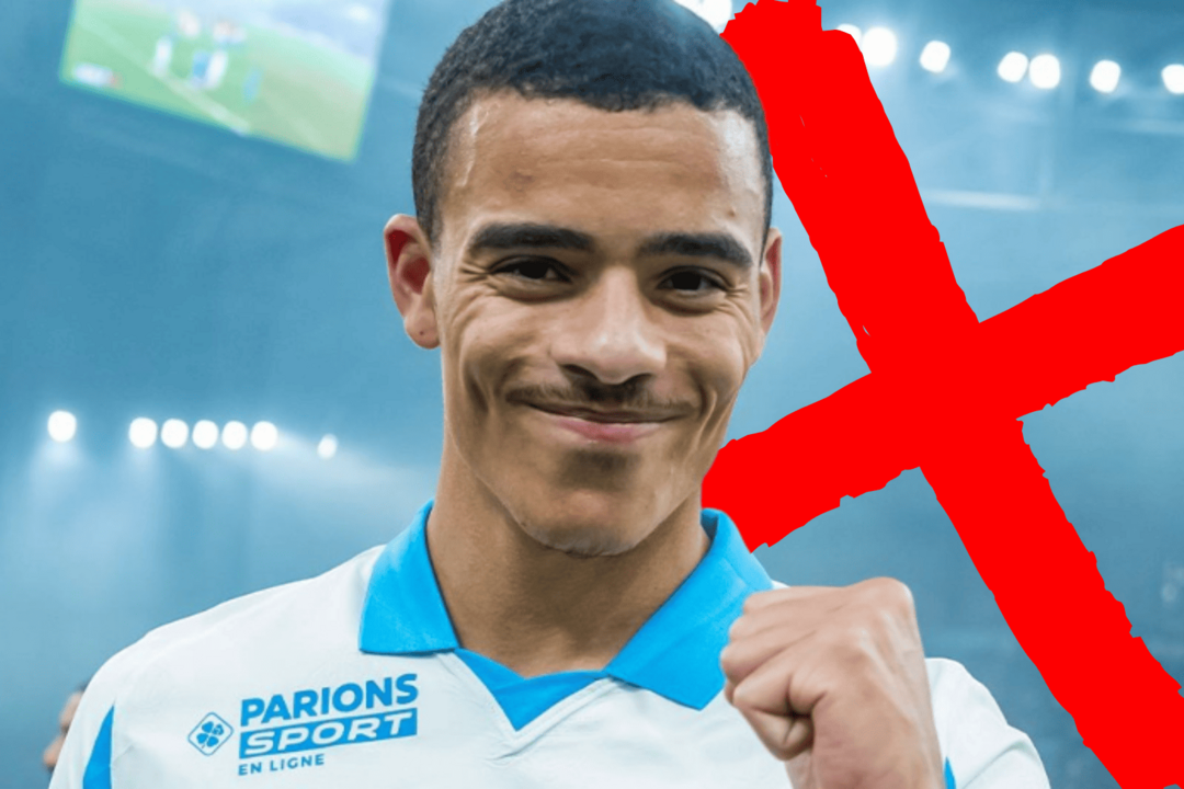 El Atl&eacute;tico se aleja de Mason Greenwood | Fuente (@OM_Officiel, Canva)