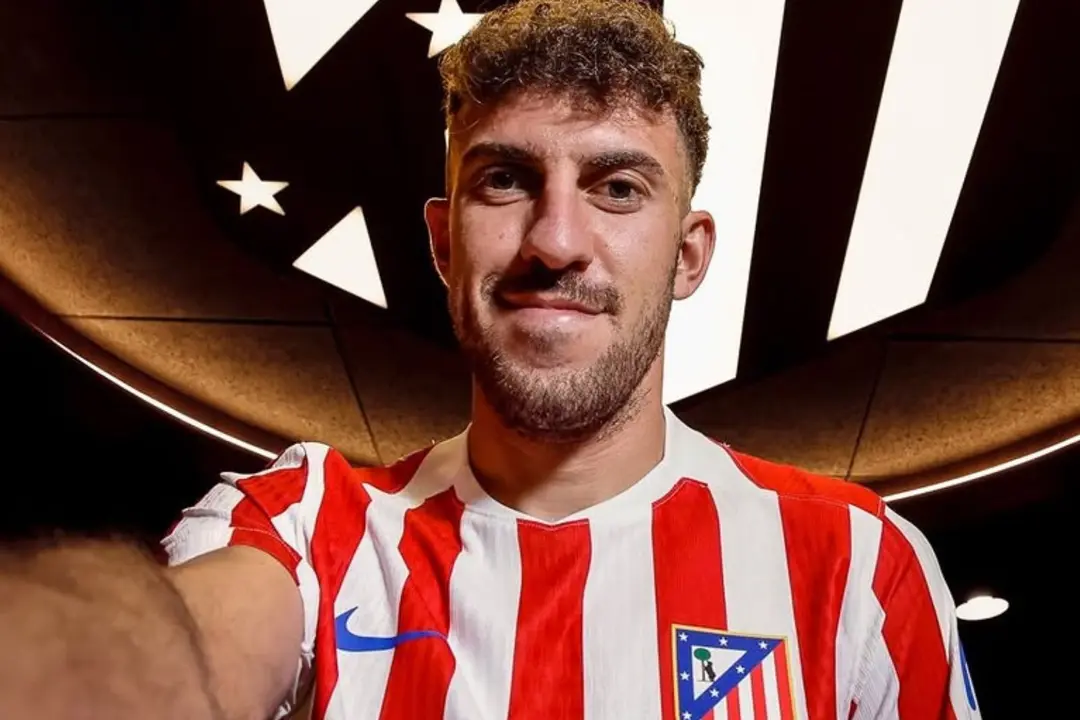 Matteo Ruggeri vuelve al trabajo | Fuente (@Atleti)