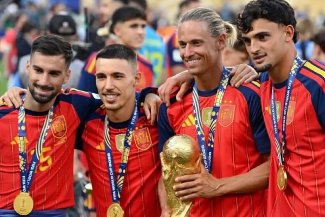 Los cuatro campeones del Atl&eacute;tico de Madrid | Fuente (@Atleti)
