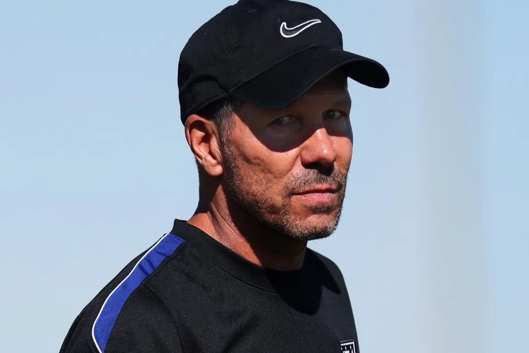 Simeone en la pretemporada | Fuente (@Atleti)