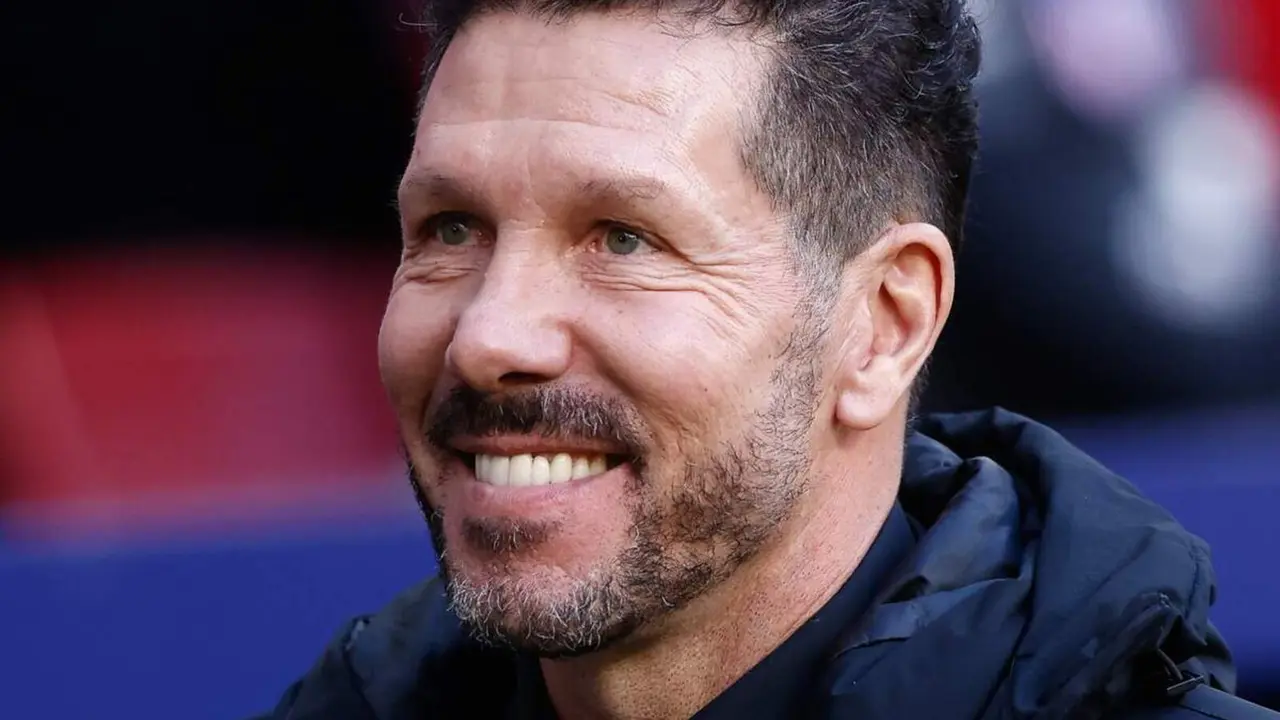 La felicidad de Simeone | Fuente @Atleti