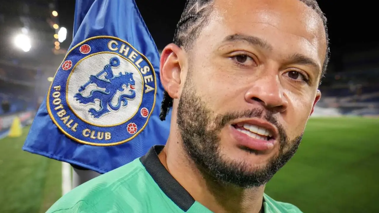 Memphis Depay le da las gracias al Chelsea