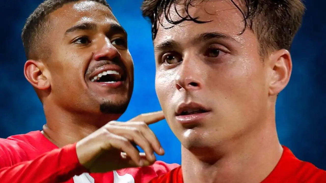 Rodrigo Riquelme y Samuel Lino