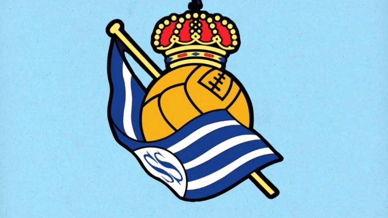 El escudo de la Real Sociedad