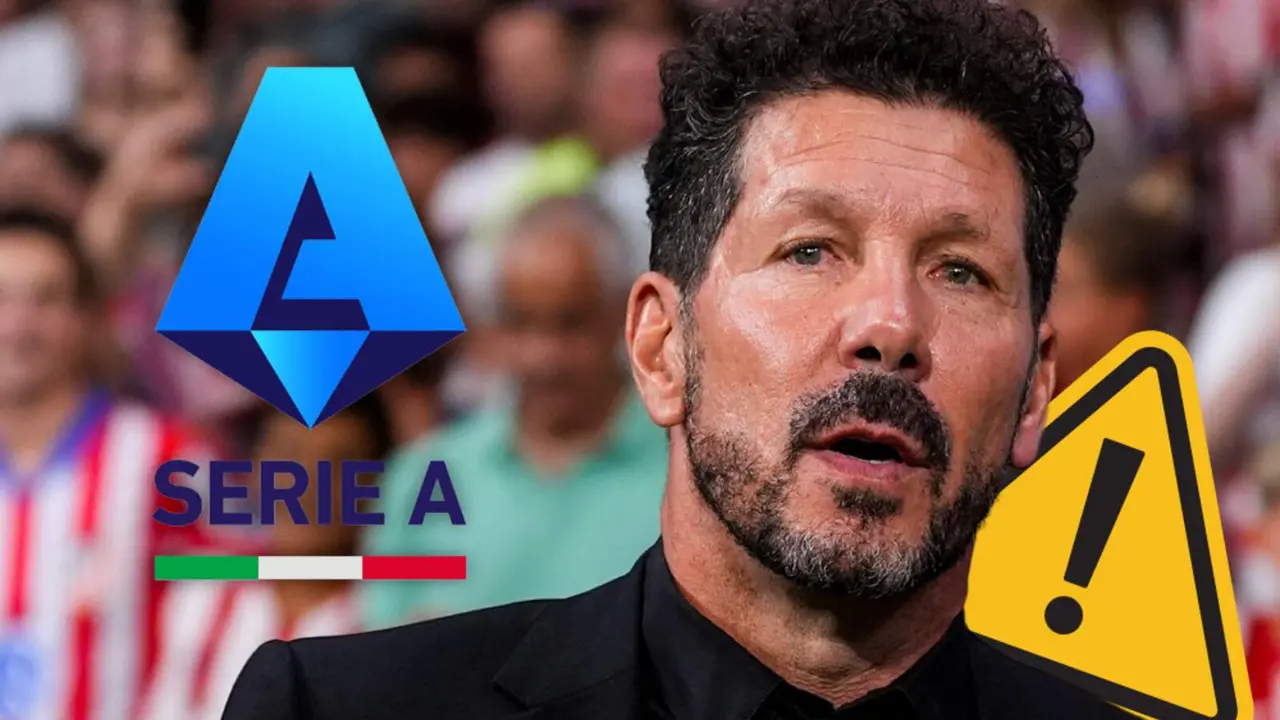 Diego Pablo Simeone, atento a la posible salida de su jugador