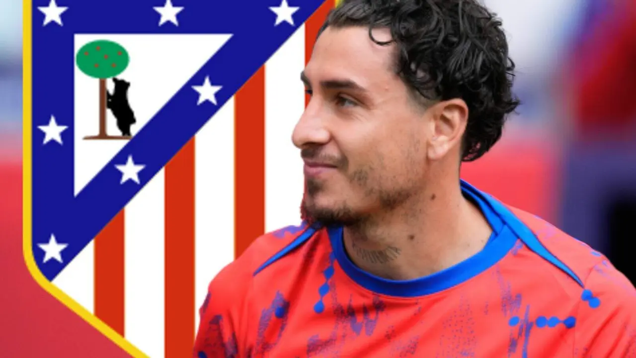 Gim&eacute;nez en la previa del partido ante el Bar&ccedil;a (Fuente: Atl&eacute;tico de Madrid)